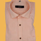 Cotton Tanmay Light Cream Color Linen Fill Formal Cotton Shirt For Men's