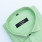 Cotton Tanmay Light Green Color Linen Fill Formal Cotton Shirt For Men's