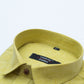 Cotton Tanmay Dark Yellow Color Linen Fill Formal Cotton Shirt For Men's