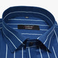 Blue Color 100% Lining Cotton Shirt For Men's