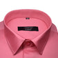 Pink Color Lycra Cotton Shirt For Men's