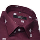 Maroon Color Printed Shirt For Men's